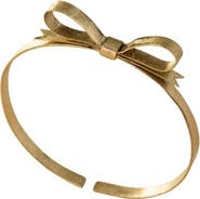 Ten Thousand Villages Dorada Bronze Bow Bracelet