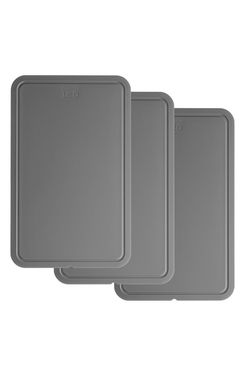 BergHOFF Legacy Set of 3 Cutting Boards, Main, color, Gray