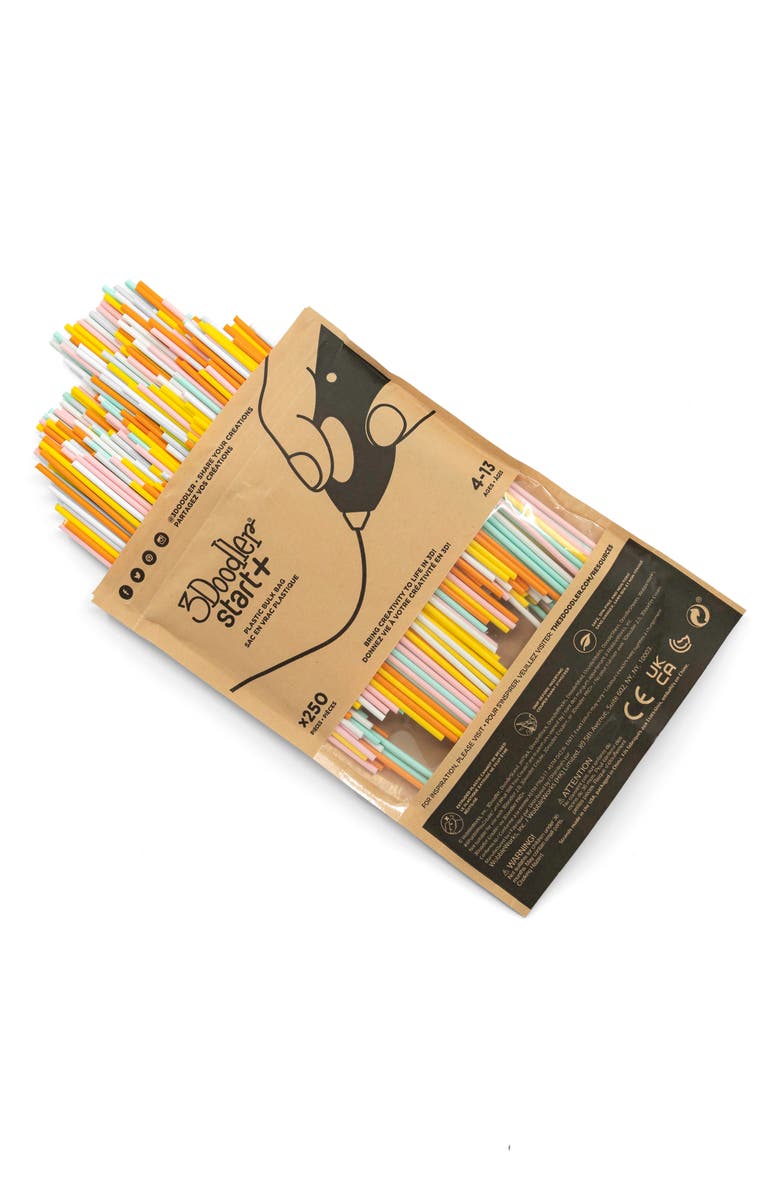 3Doodler Fire & Ice 250-Pack Start+ Eco Filament Strands, Alternate, color, 