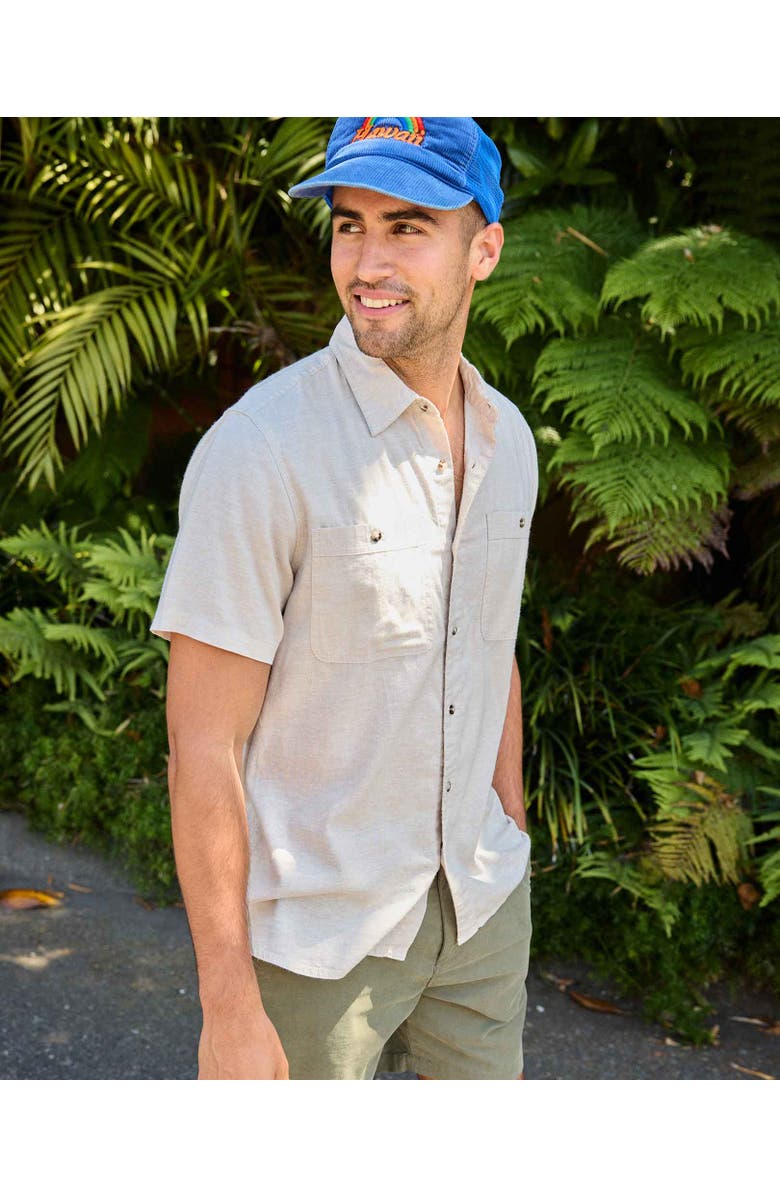 Toad & Co Men's Taj Hemp Shirt, Alternate, color, Oatmeal