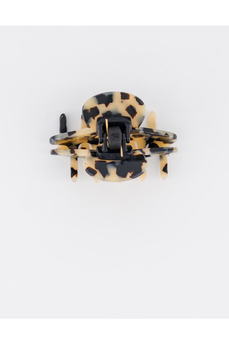 Clemenceau Small Acetate Hair Clip, Alternate, color, Grey