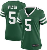 Nike Women's Nike Garrett Wilson Legacy Green New York Jets Game Jersey