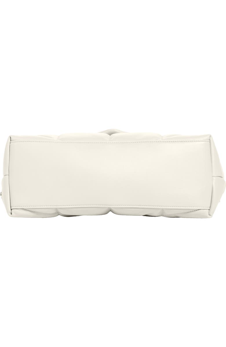 Saint Laurent Medium Loulou Puffer Quilted Leather Crossbody Bag, Alternate, color, Crema Soft