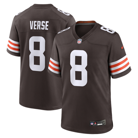 Youth Nike Jared Verse Brown Cleveland Browns Team Game Jersey