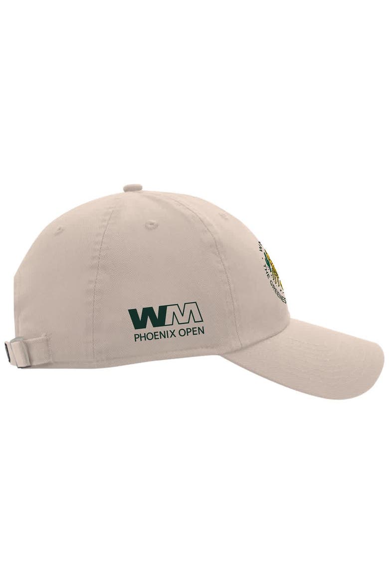 Men's Ahead Cream WM Phoenix Open Largo Scorpion Adjustable Hat, Alternate, color, Cream