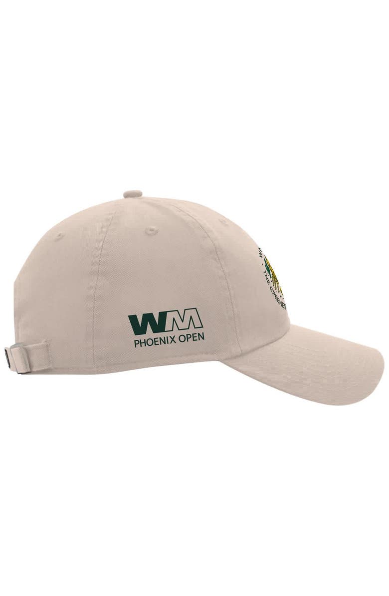 AHEAD Men's Ahead Cream WM Phoenix Open Largo Scorpion Adjustable Hat, Alternate, color, Cream