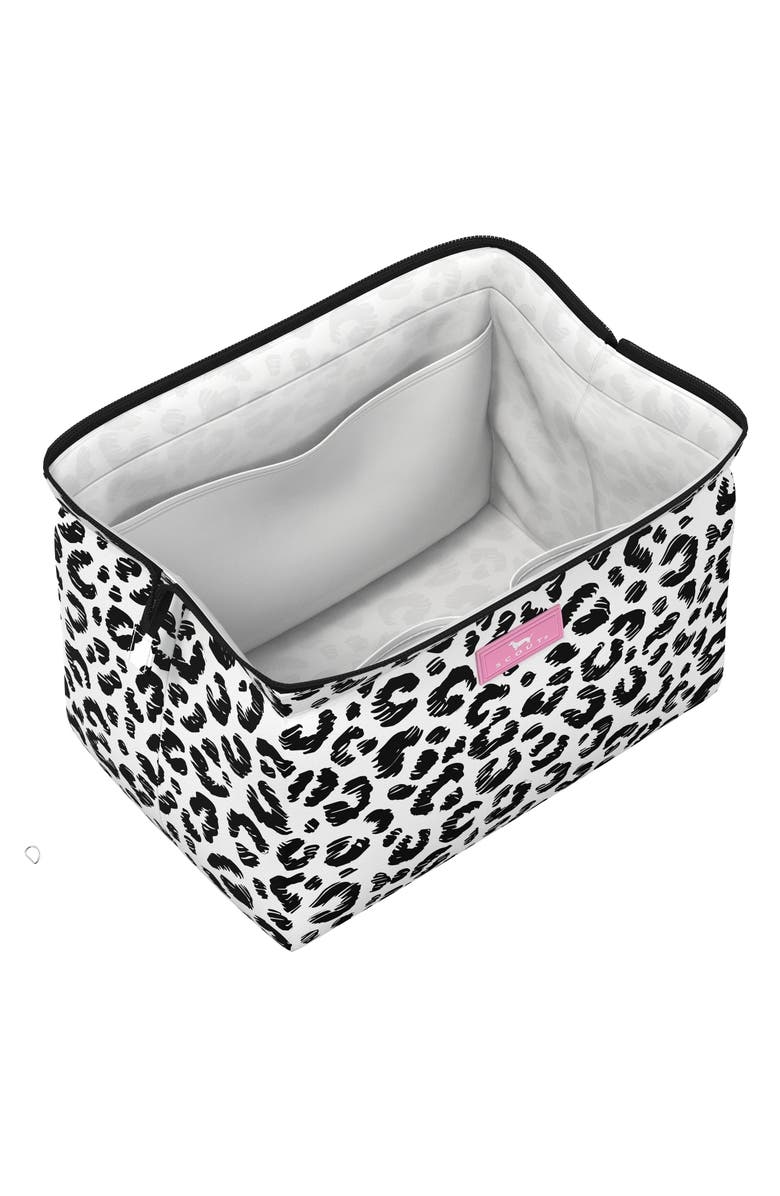 SCOUT Big Mouth Makeup Bag, Alternate, color, Cat Skills
