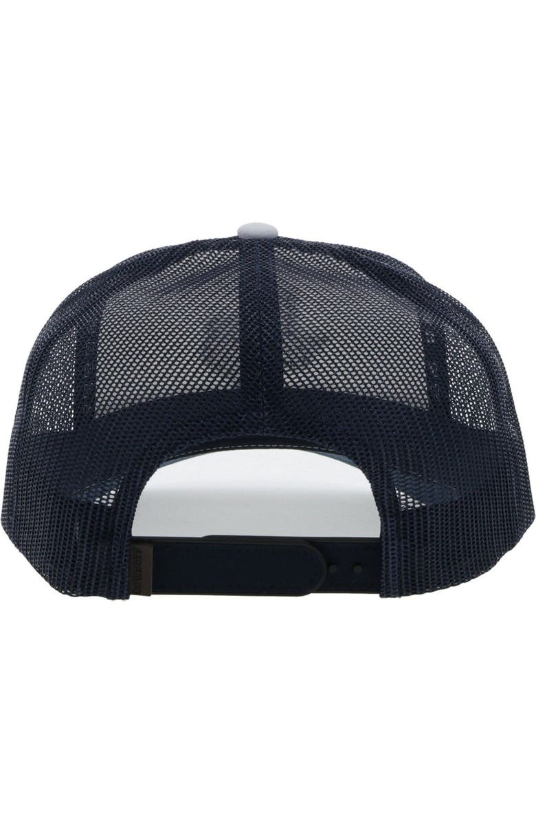 HOOEY Men's HOOey White/Navy Dallas Cowboys State Patch Trucker Snapback Hat, Alternate, color, White