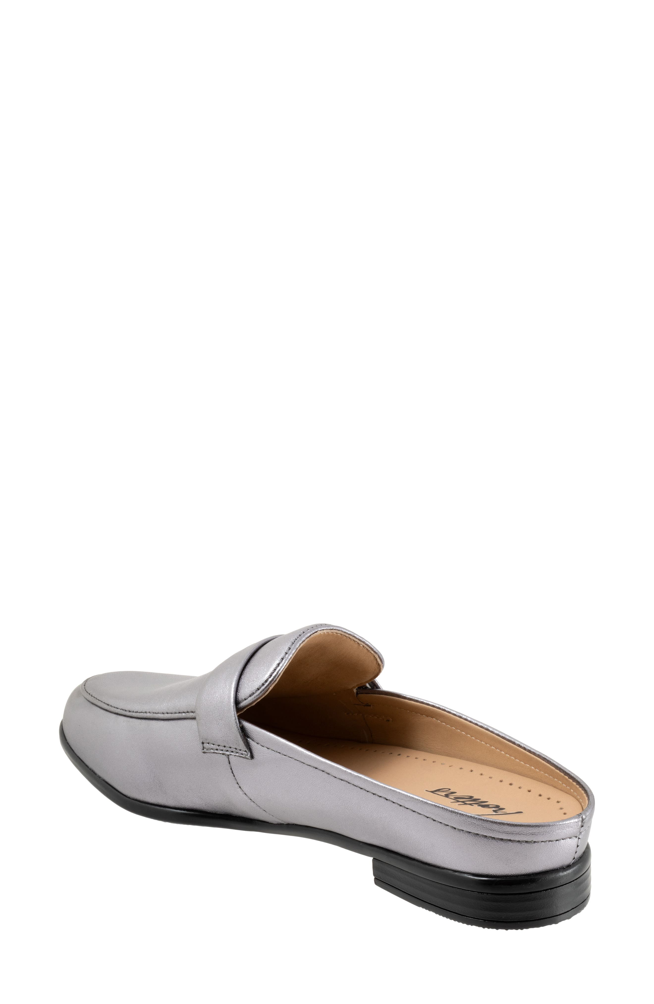 Trotters Lola Loafer Mule, Alternate, color, Pewter