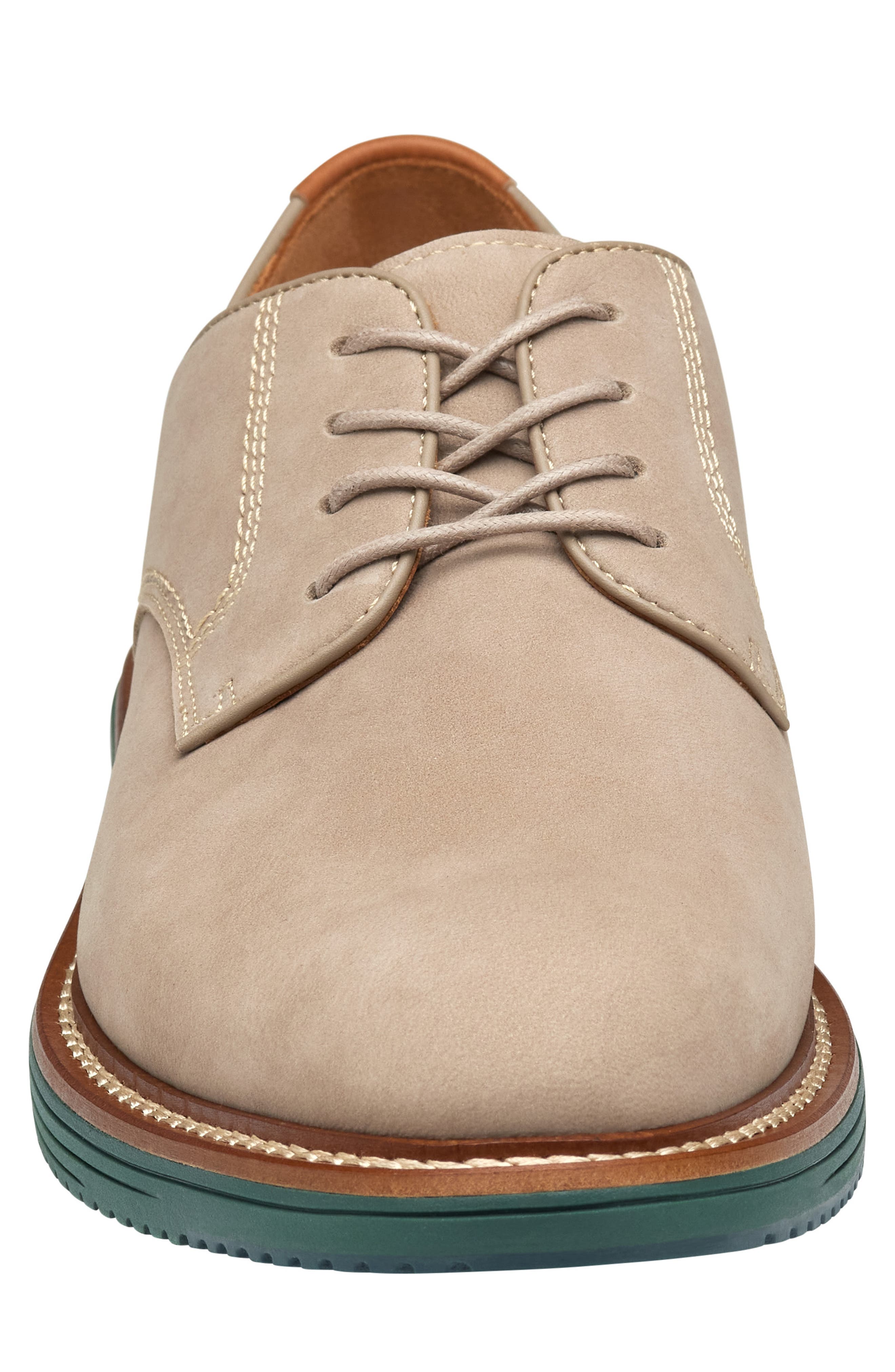 Johnston 
Murphy Upton Plain Toe Derby, Alternate, color, Taupe Nubuck
