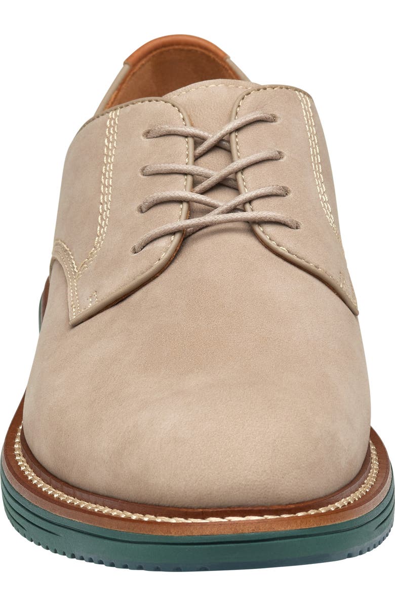 Johnston & Murphy Upton Plain Toe Derby, Alternate, color, Taupe Nubuck