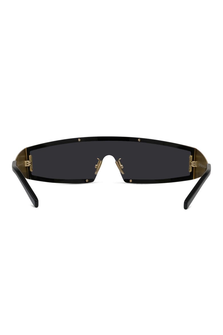 Square Mask Sunglasses, Alternate, color, GOLD / SMOKE