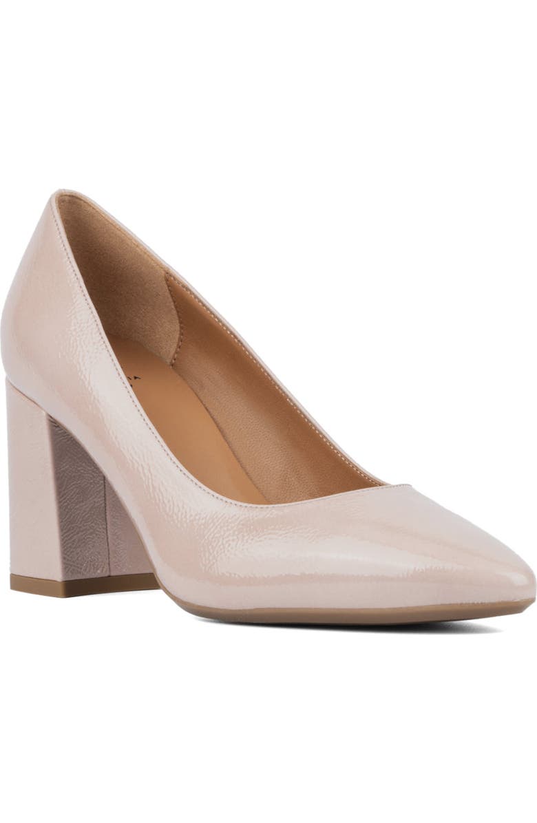 Aquatalia Peony Weatherproof Pump, Main, color, Beige