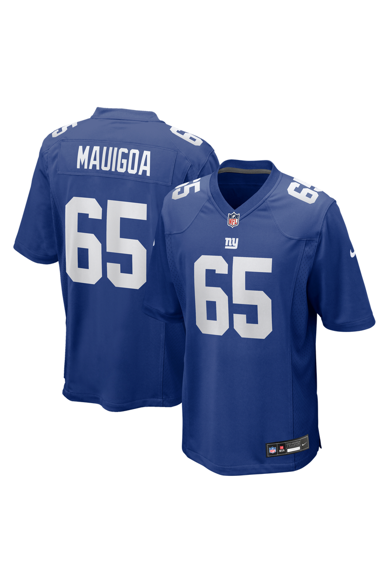 Men's Nike Francis Mauigoa Royal New York Giants 2026 NFL Draft First Round Pick No. 10 Team Game Jersey, Main, color, Royal