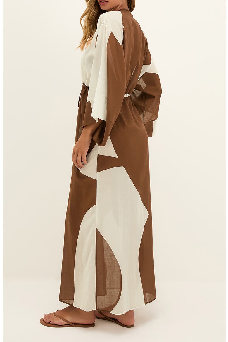 Balance Yumi Long Sleeve Cover-Up, Alternate, color, MULTI