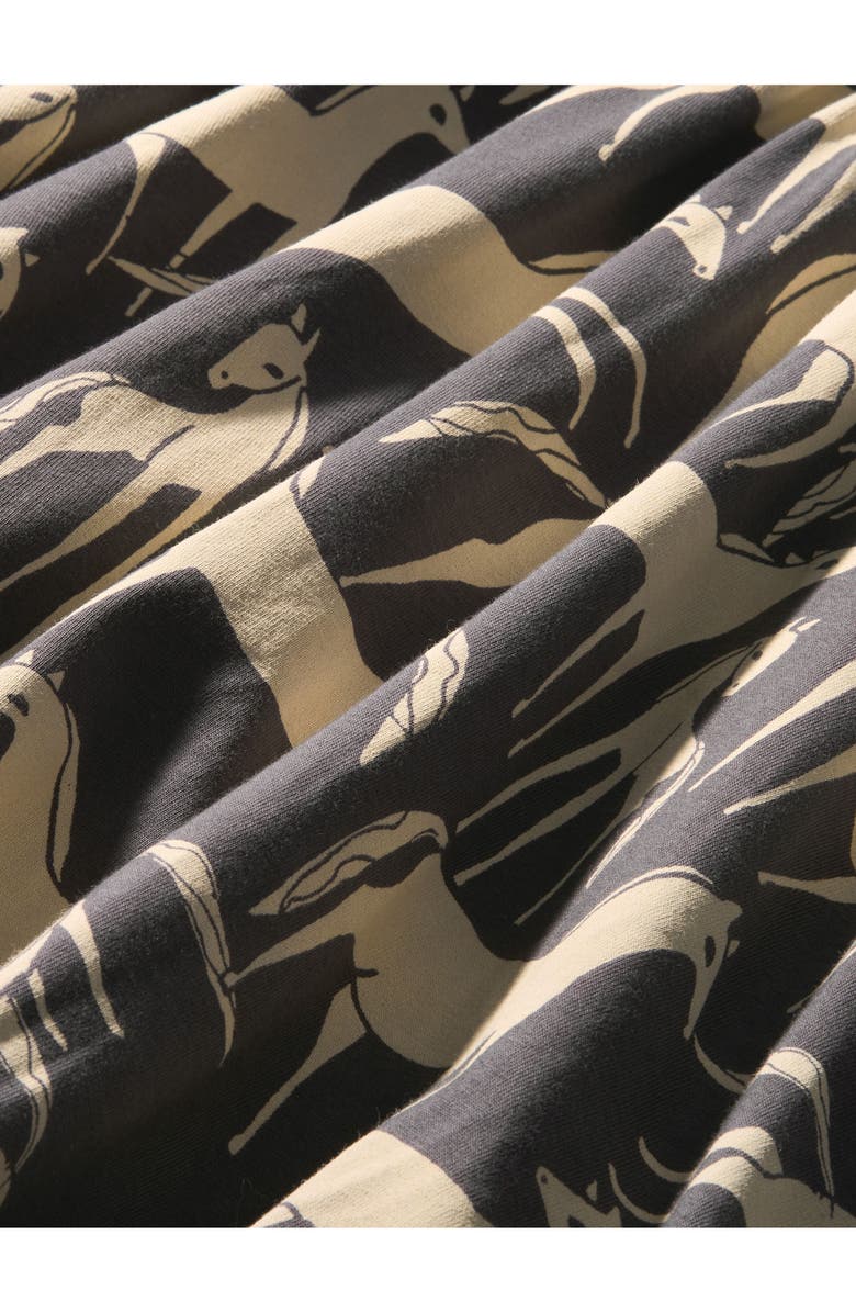 Tea Collection Ruffle Shoulder Ballet Dress, Alternate, color, 