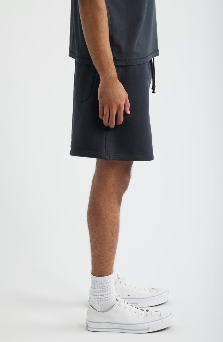 Elwood Core Cotton Sweat Shorts, Alternate, color, Vintage Black