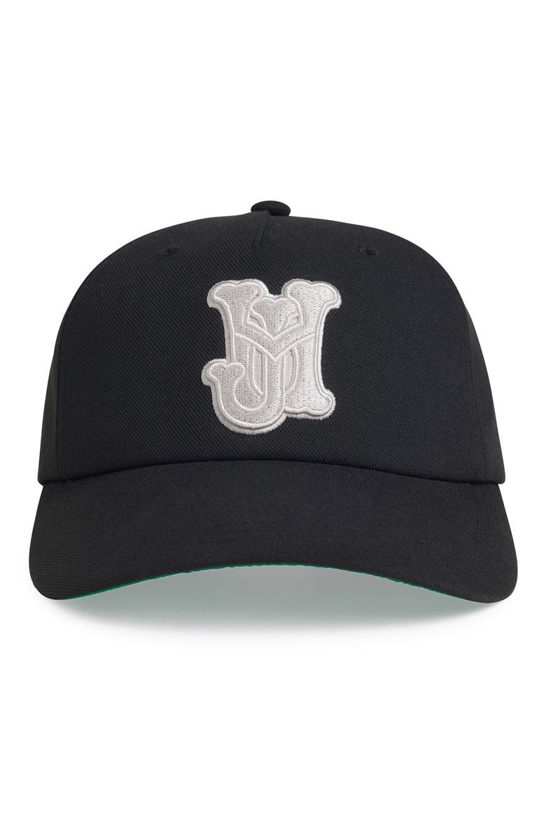 3D Logo Adjustable Ball Cap, Alternate, color, JET BLACK