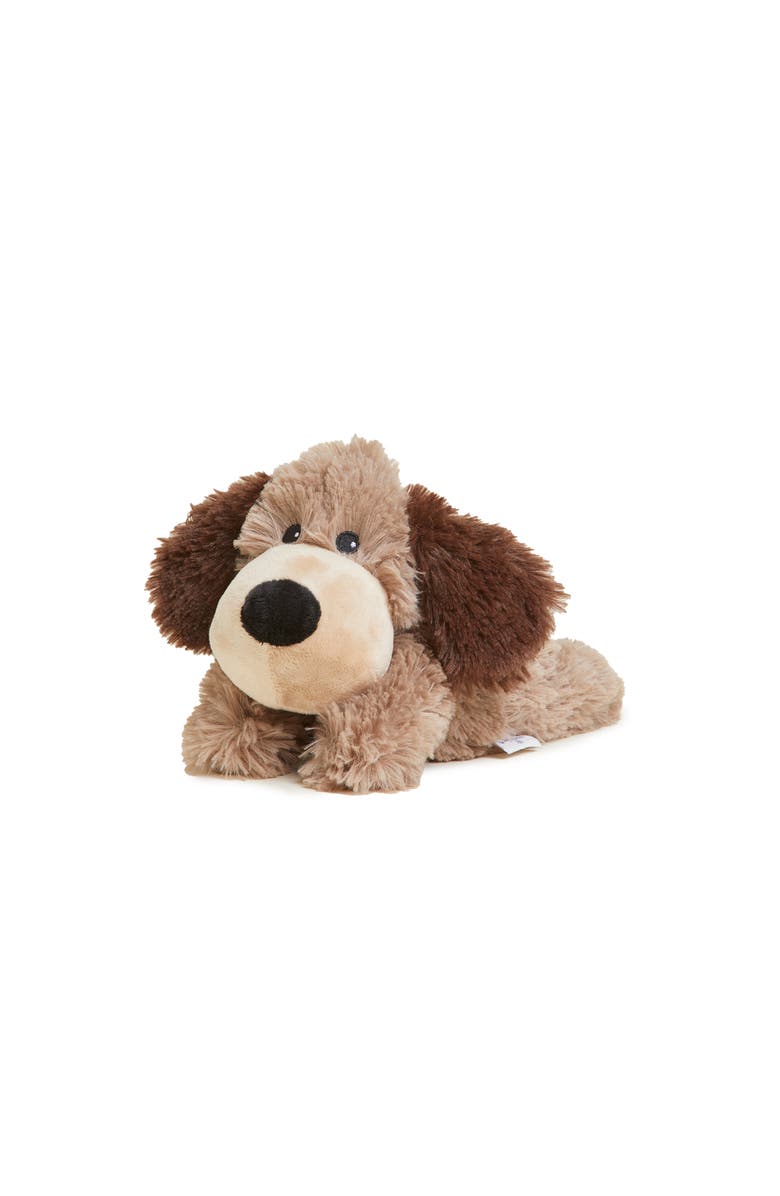 Warmies Dog Junior Plush Toy, Main, color, Medium Brown