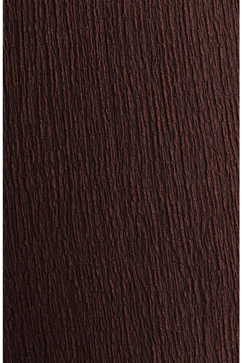 Crinkle Ankle Wide Leg Pants, Alternate, color, DARK CHOCOLATE