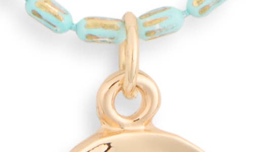 Nordstrom Rack Epoxy Disc Pendant Layered Necklace