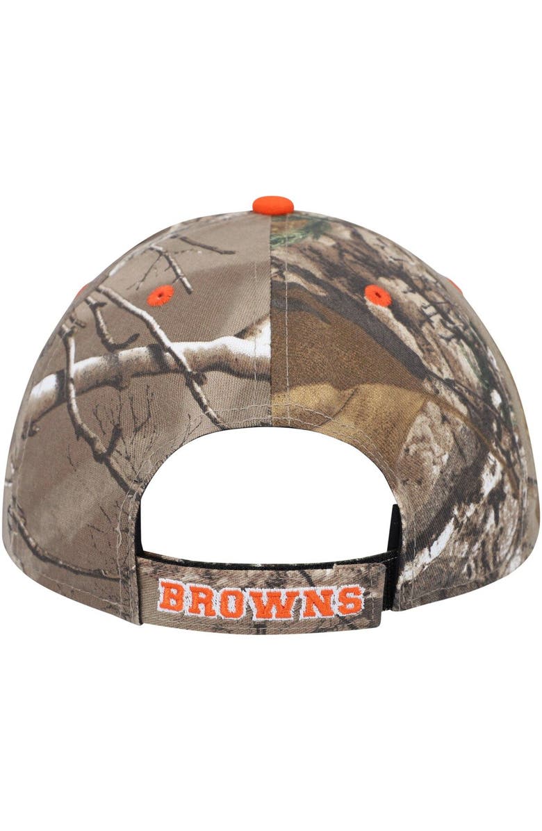'47 Men's '47 Realtree Camo Cleveland Browns Brownie The Elf Frost MVP Throwback Logo Adjustable Hat, Alternate, color, 