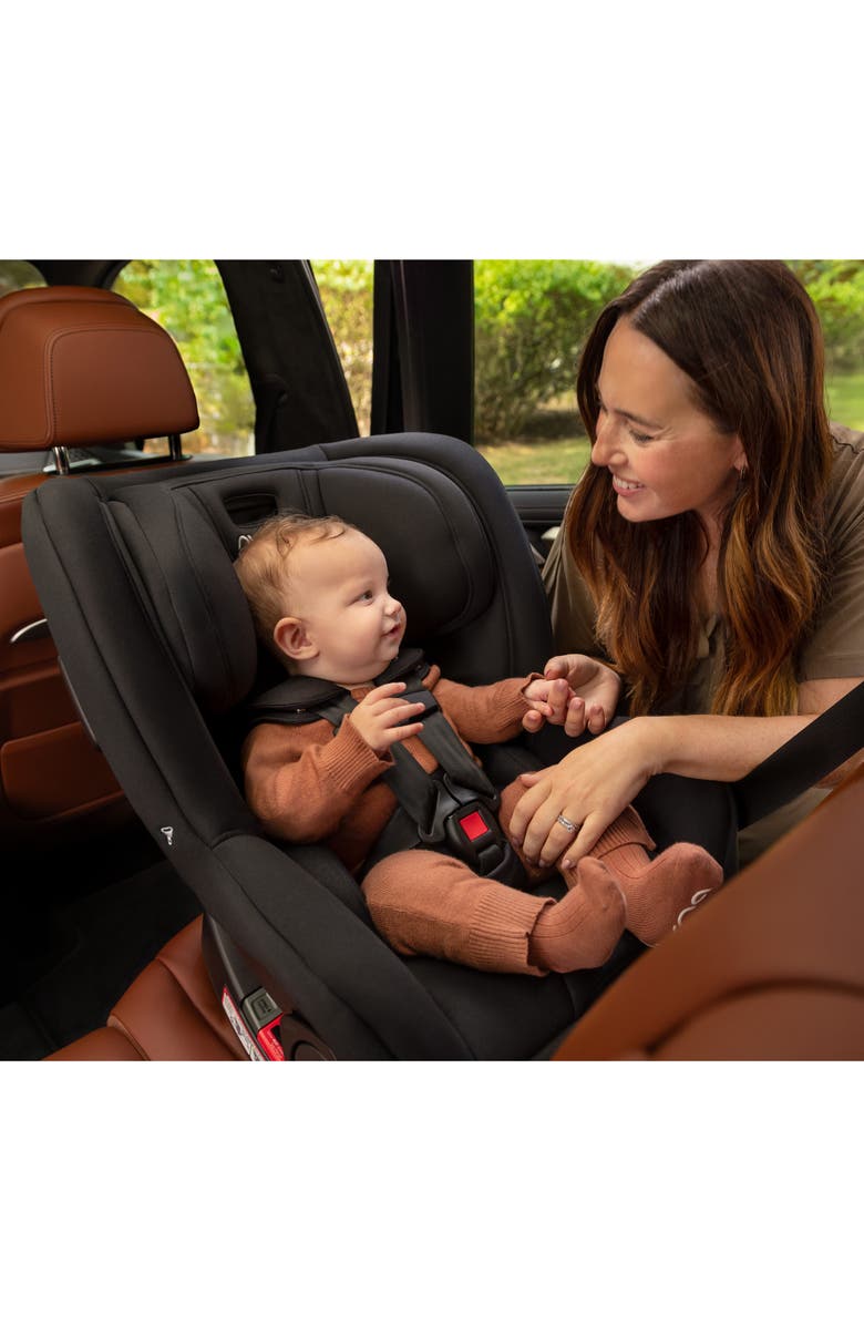 Nuna Rava Flame Retardant–Free Convertible Car Seat, Alternate, color, Caviar