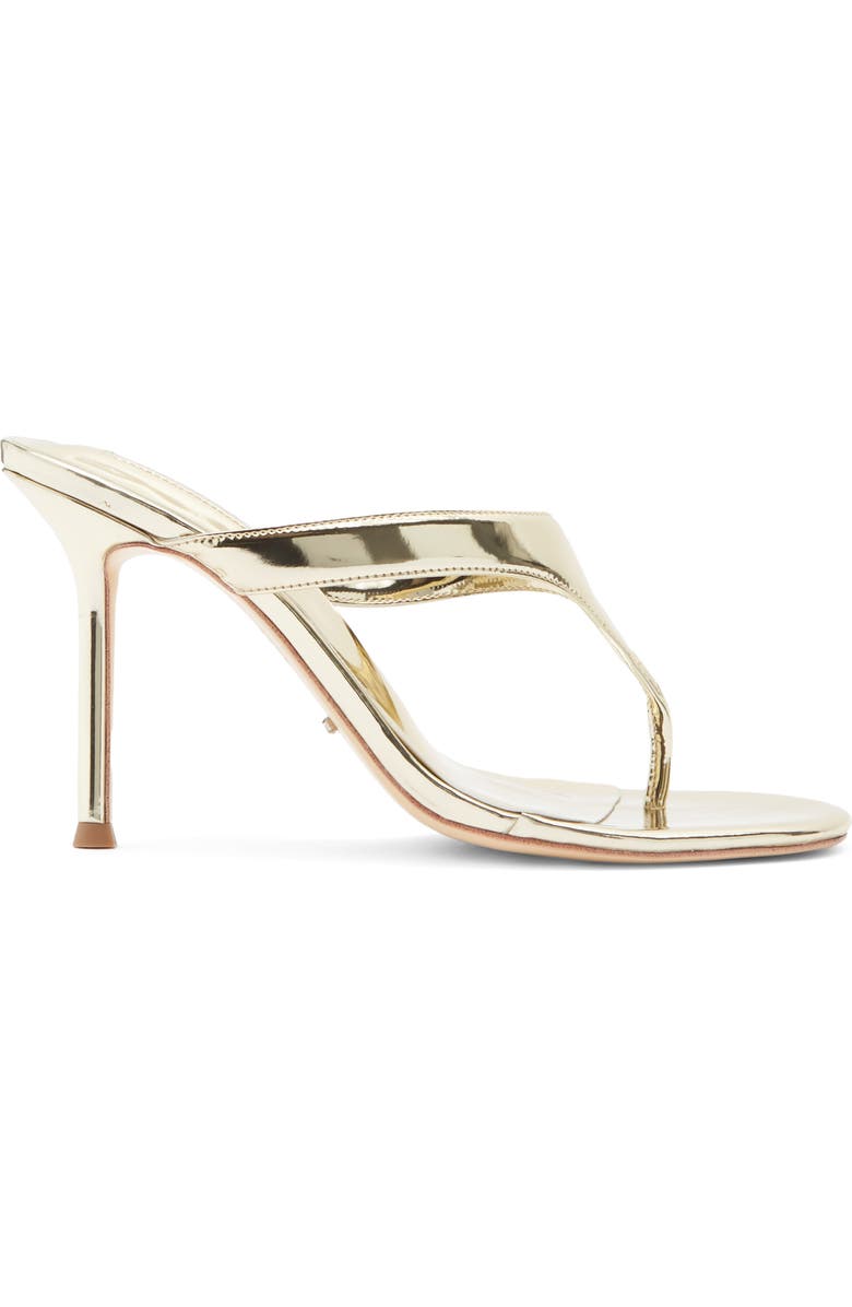 Tony Bianco Dynasty Flip Flop, Alternate, color, Gold Shine