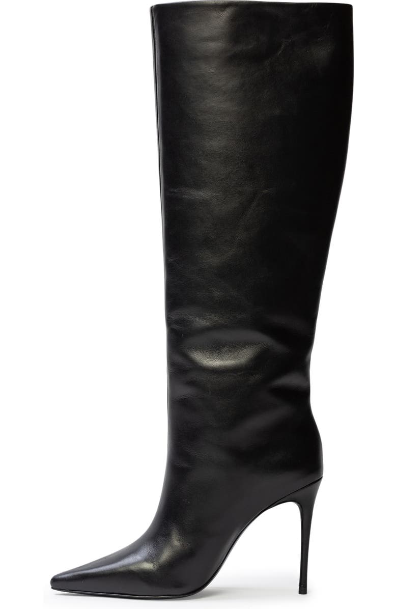 BLACK SUEDE STUDIO Ally Embellished Denim Tall Boot, Alternate, color,