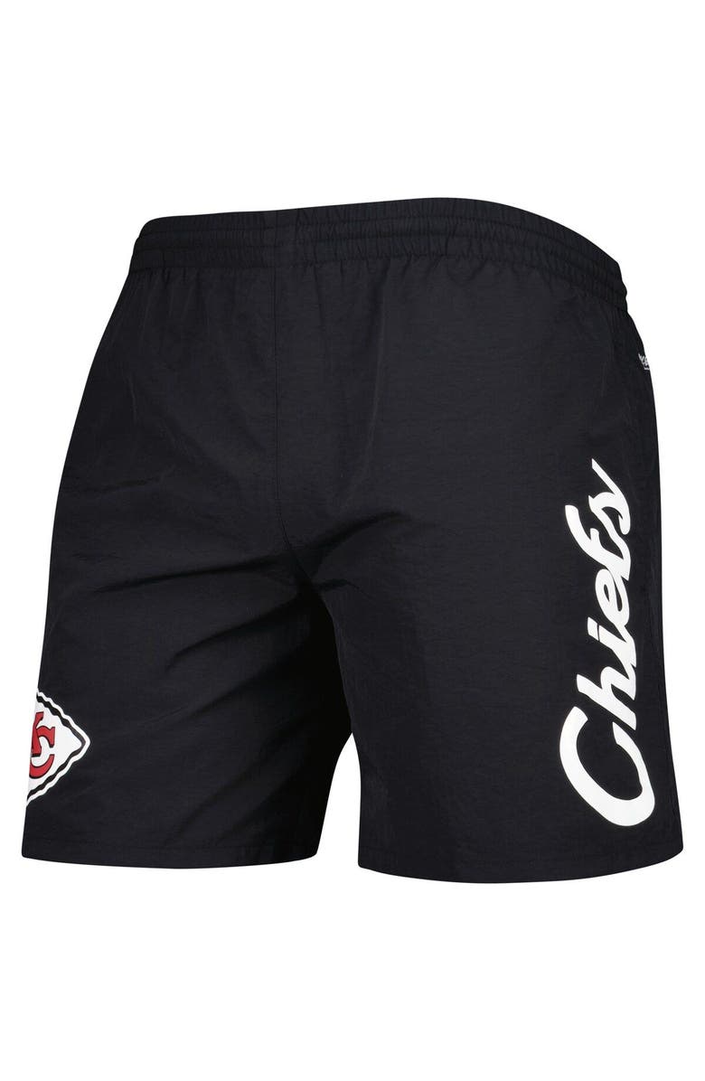 Mitchell & Ness Men's Mitchell & Ness Black Kansas City Chiefs Team Essentials Nylon Shorts, Alternate, color, Black