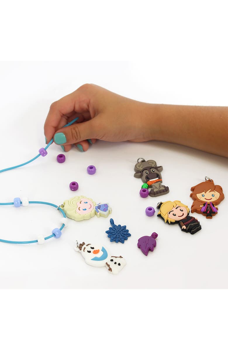 Disney Frozen II DIY Necklace Activity Set with Charms & Beads, Kids Ages 3+, Alternate, color,