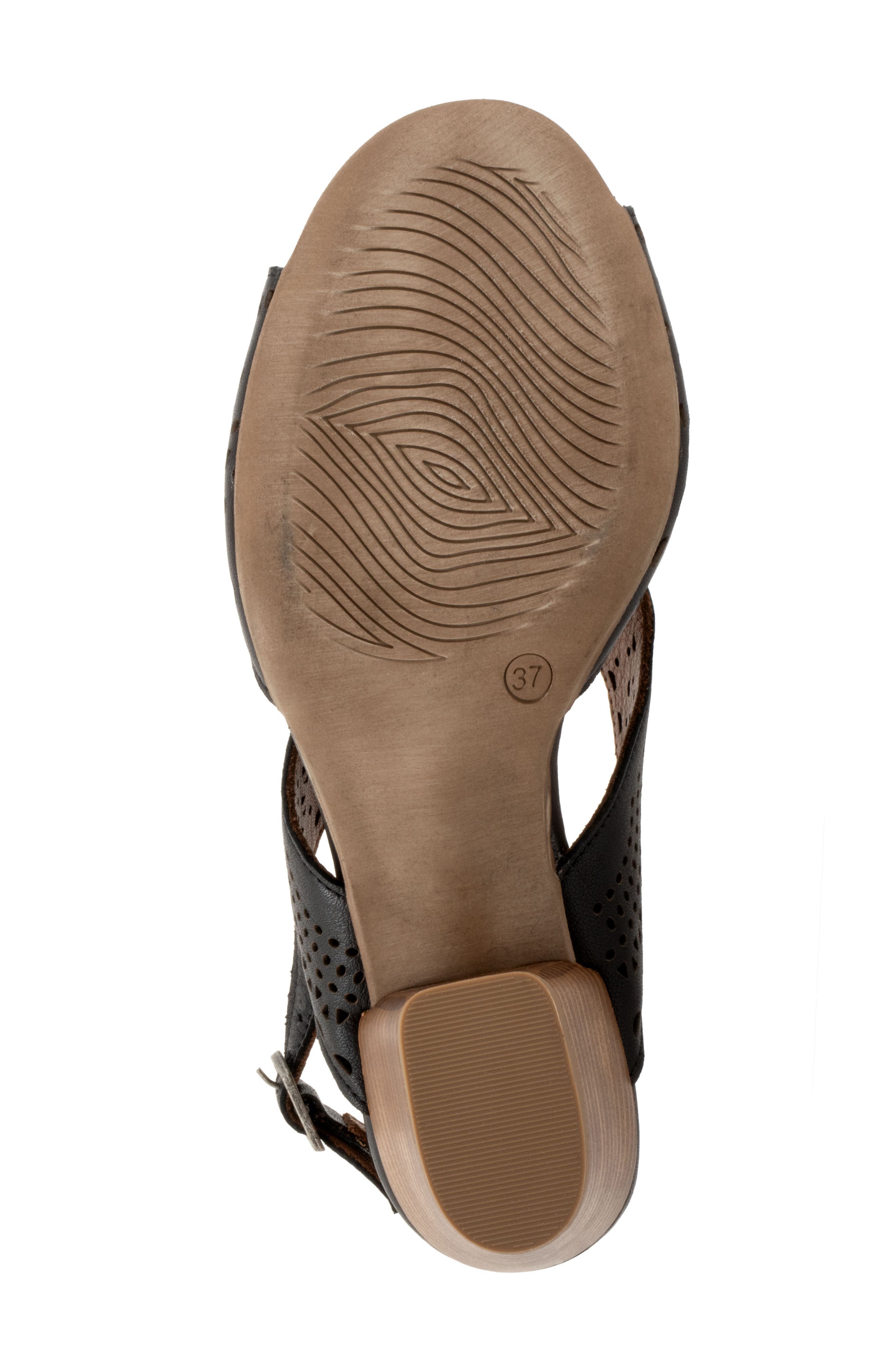 Bueno Caroline Slingback Sandal, Alternate, color, Black