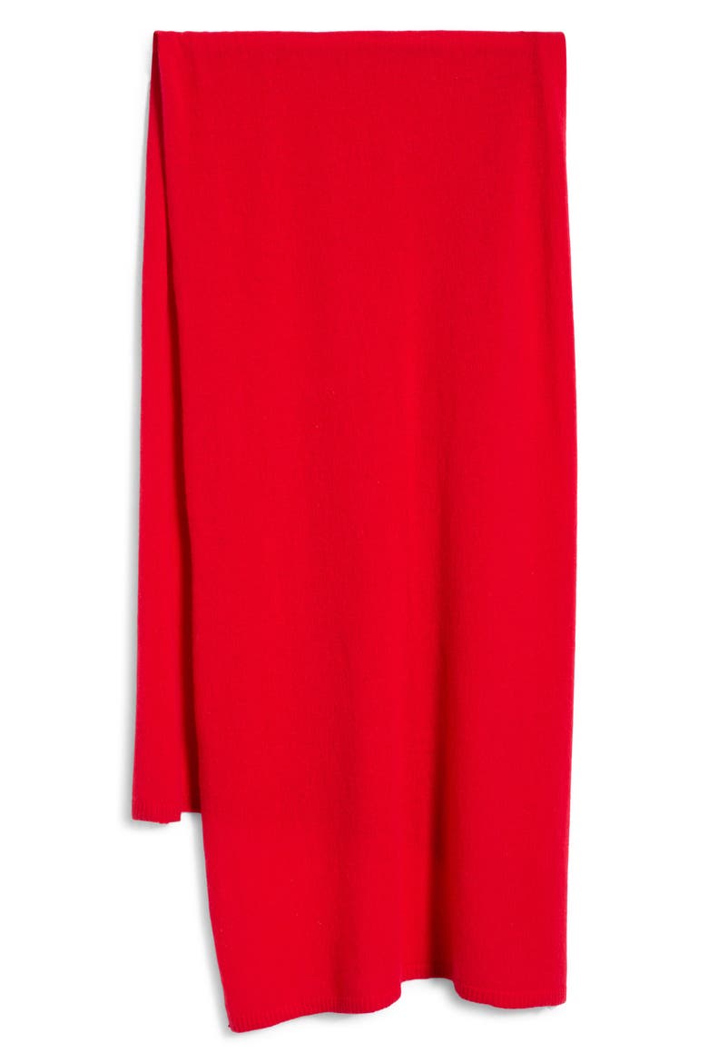 Cashmere Scarf, Alternate, color, RED CELEBRATION