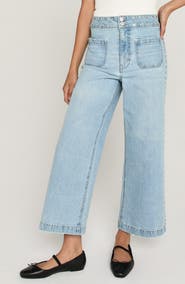 Unpublished Gemma VIP Crop Wide Leg Jeans