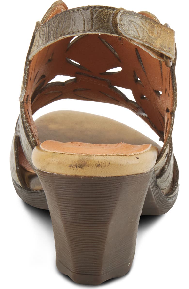 L'Artiste by Spring Step L'Artiste Medallion Sandal, Alternate, color,