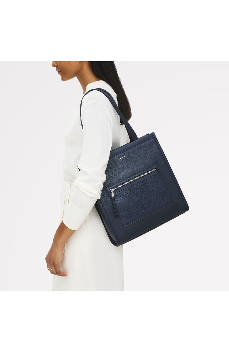 Radley Alba Place - Logo Medium Ziptop Tote Bag, Alternate, color, Ink