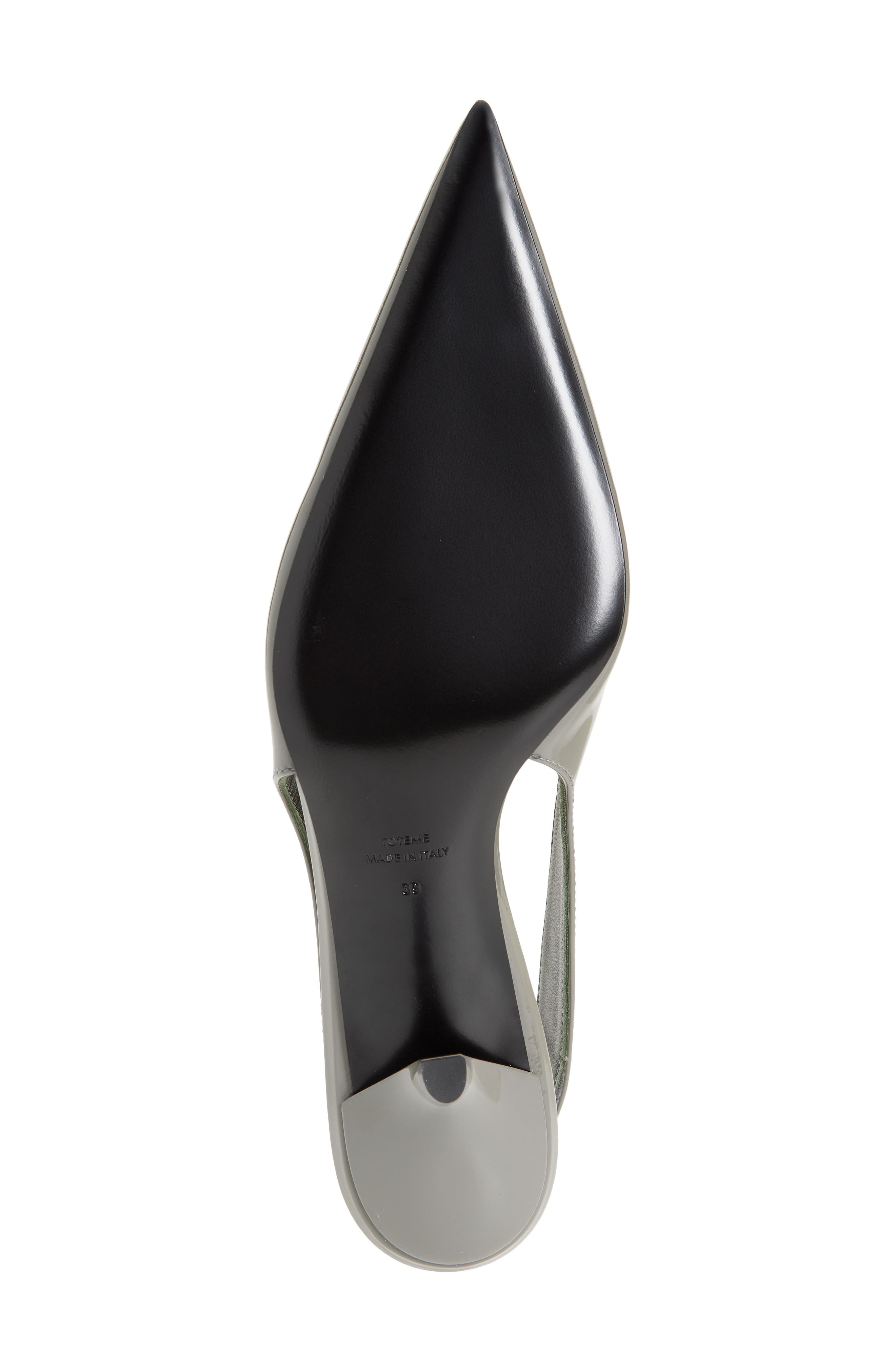 Classic Kitten Heel Slingback Pump, Alternate, color, GREY