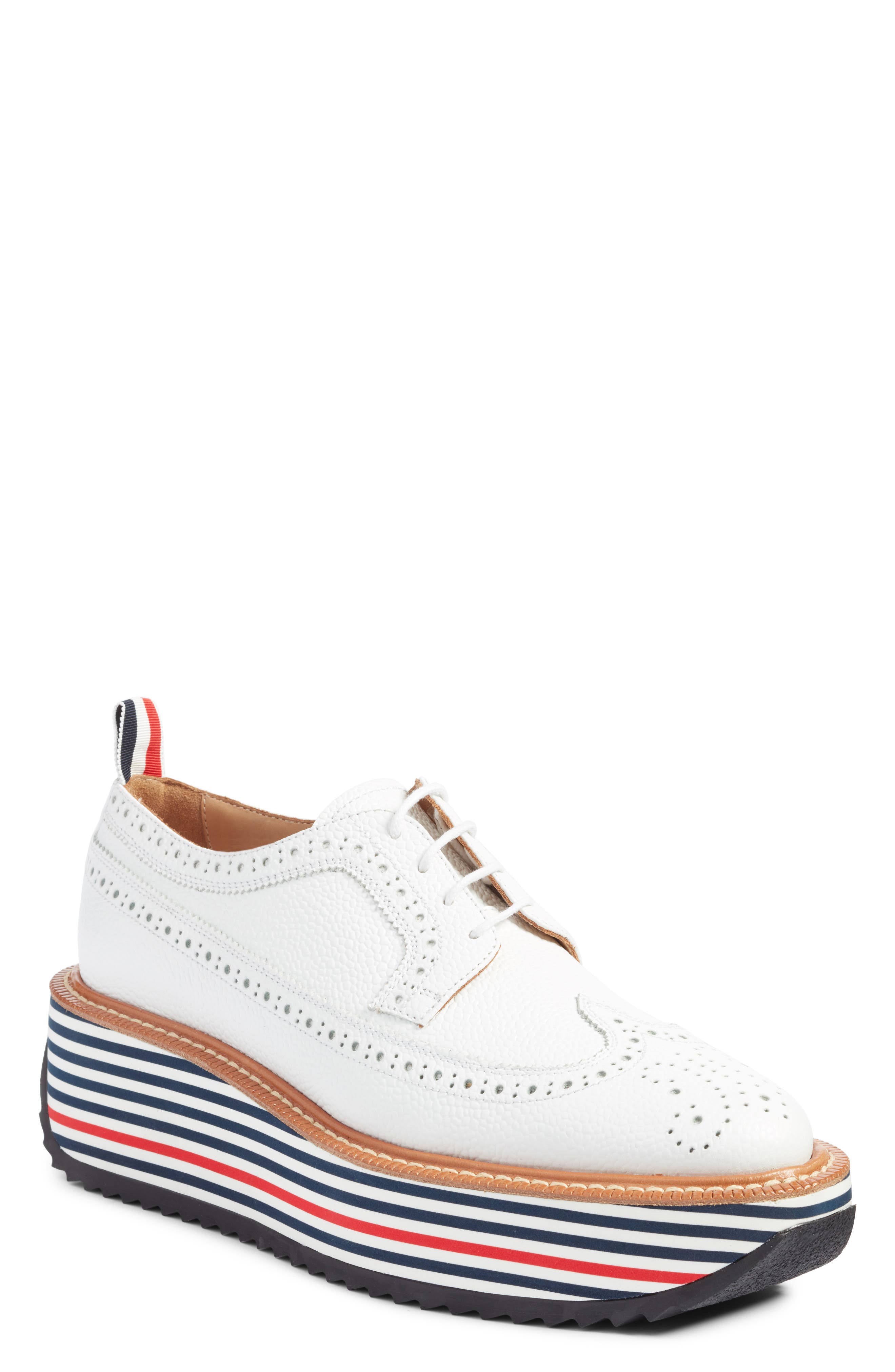 Thom Browne Longwing Platform Oxford, Main, color, 