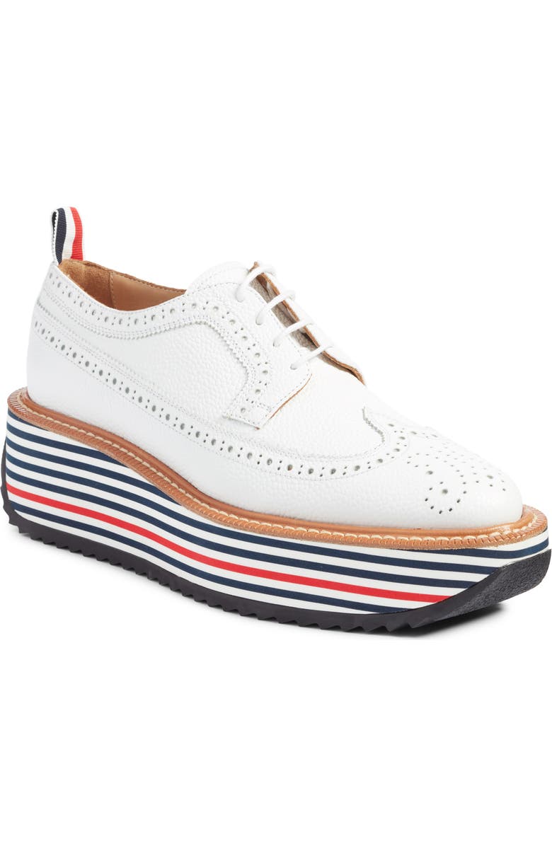 Thom Browne Longwing Platform Oxford, Main, color,