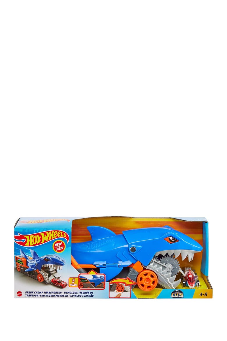 Hot Wheels® Shark Chomp Transporter, Main, color, ASST