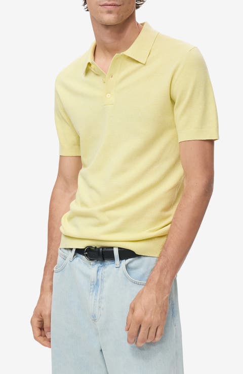 Slim Fit Knit Polo