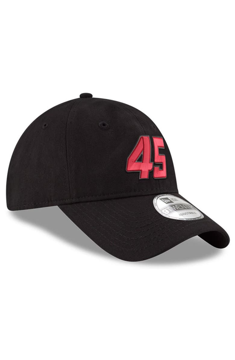 23XI Racing Men's New Era Black Tyler Reddick New Logo 9TWENTY Adjustable Hat, Alternate, color,