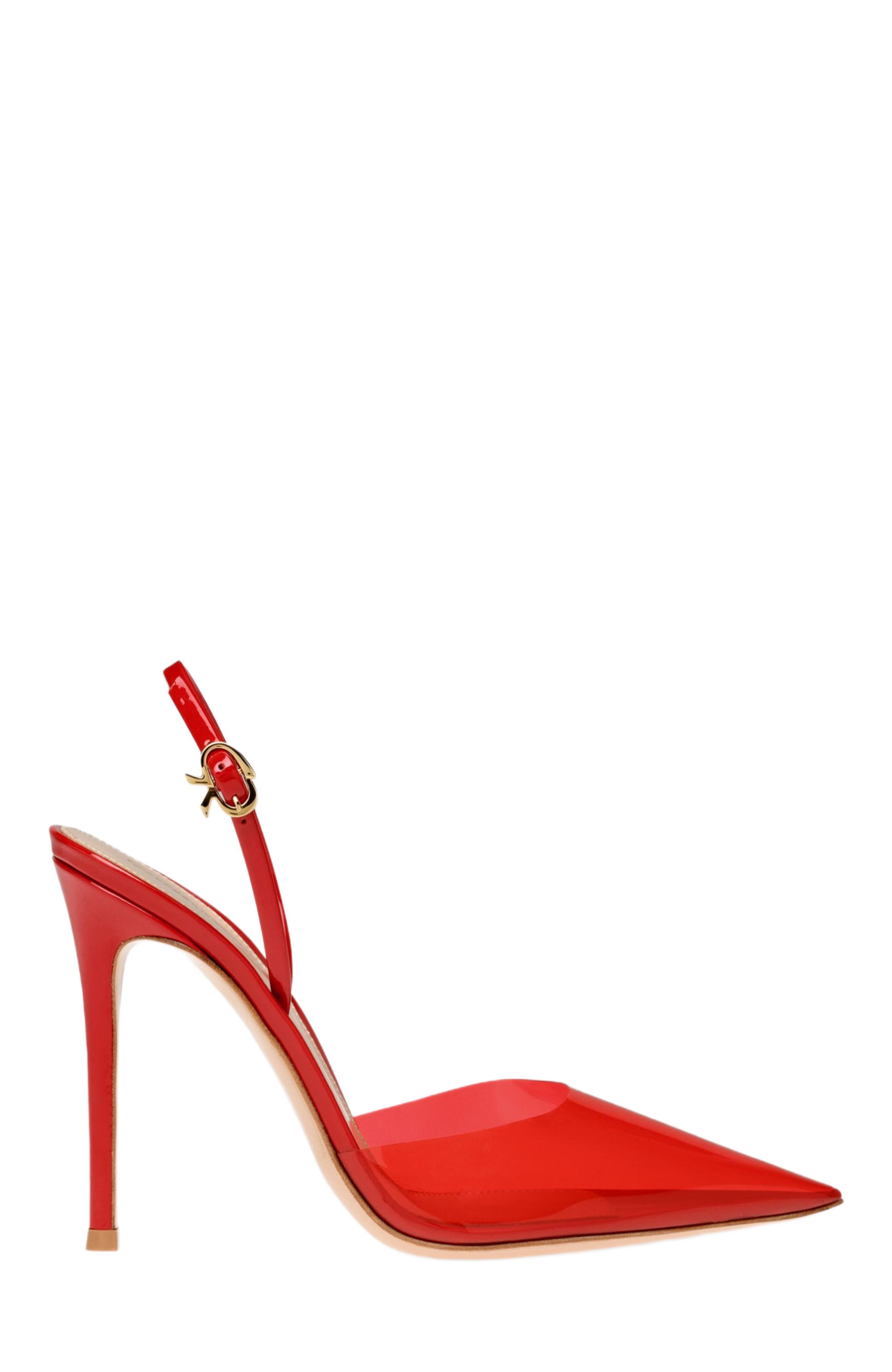 Gianvito Rossi Ribbon D'Orsay Slingback, Main, color, 