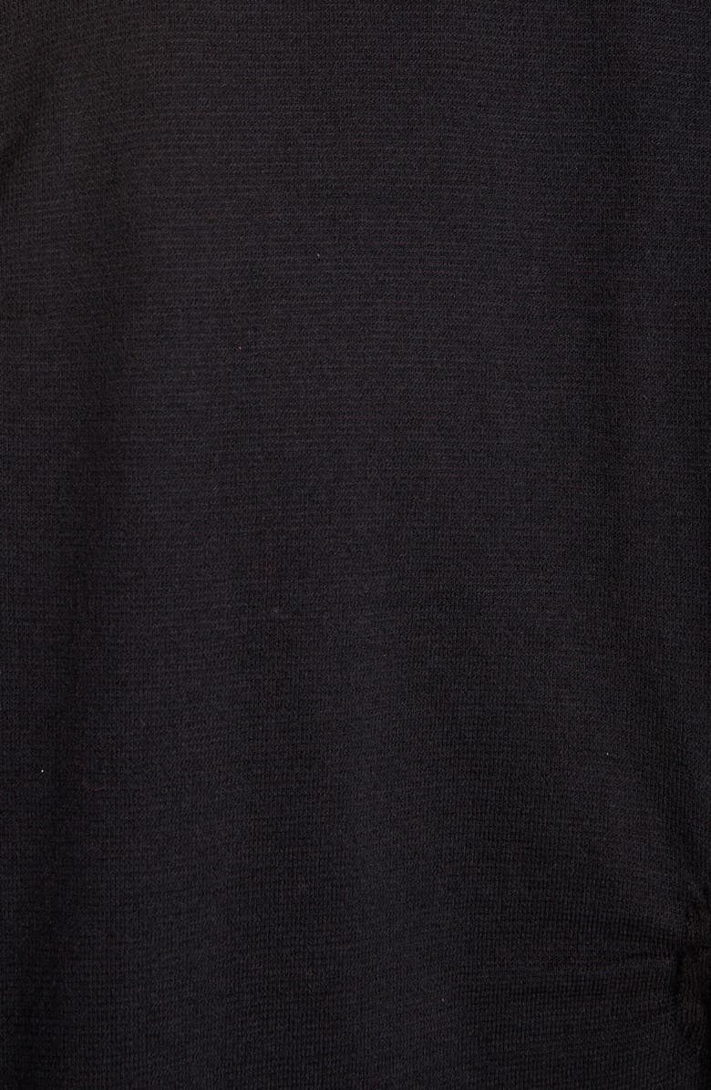 Y's by Yohji Yamamoto Gathered Dot T-Shirt Dress, Alternate, color, 