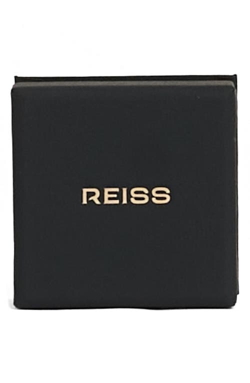 Reiss Mae Zoroya Faux Pearl & Crystal Stud Earrings In Gold