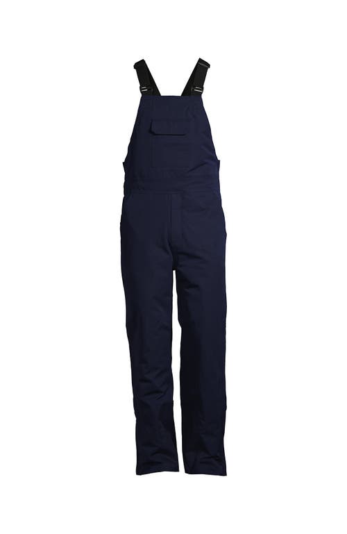 Lands' End Expedition Winter Bib Snow Pants In Blue