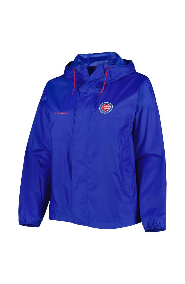 Columbia Women's Columbia Royal Chicago Cubs Plus Size Flash Challenger Windbreaker Jacket, Alternate, color, 