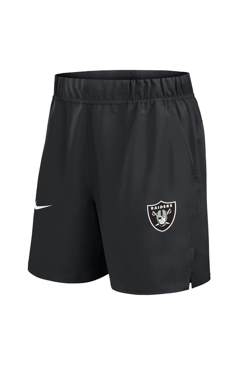 Nike Men's Nike Black Las Vegas Raiders Blitz Victory Performance Shorts, Alternate, color, 