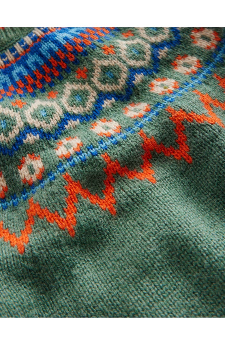 Mini Boden Kids' Fair Isle Crewneck Sweater, Alternate, color, 