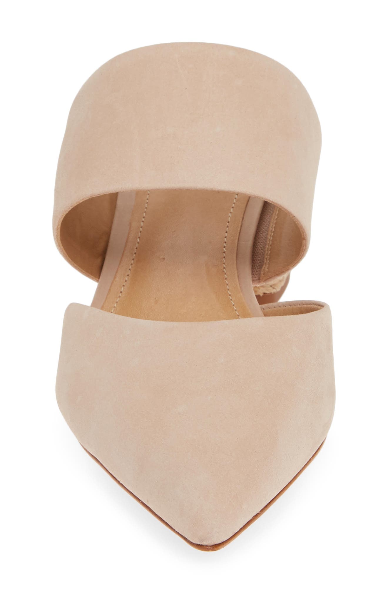 Deliana Mule, Alternate, color, PALE NUDE NUBUCK LEATHER